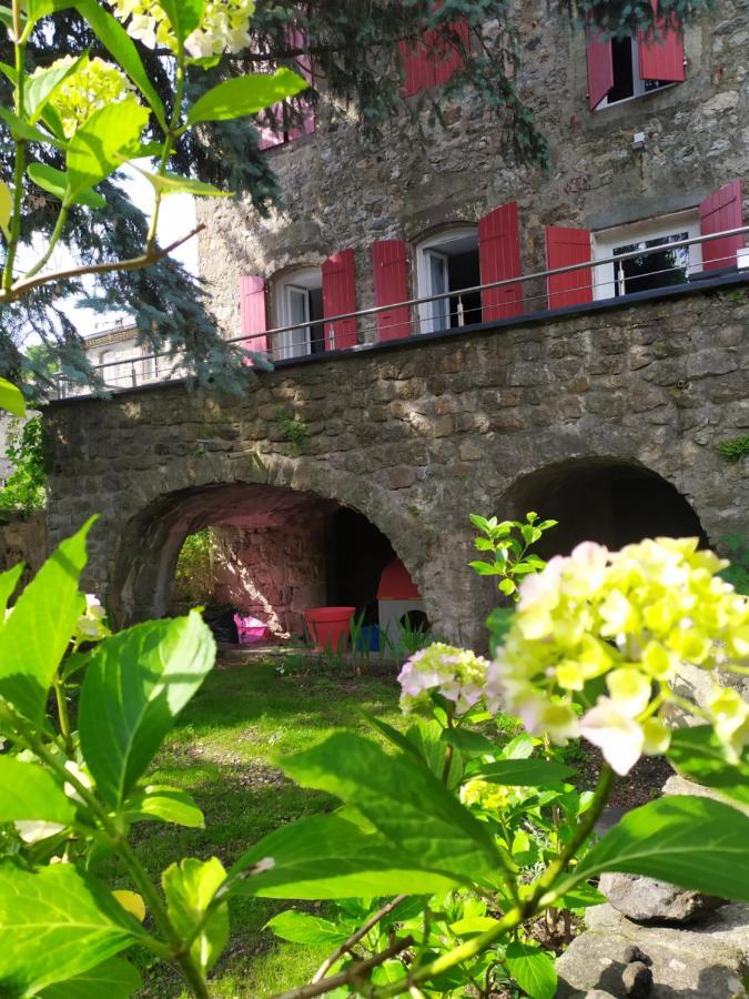 Chambres D'Hotes "Au Pied De La Bealiere" Montpezat-sous-Bauzon Exterior foto